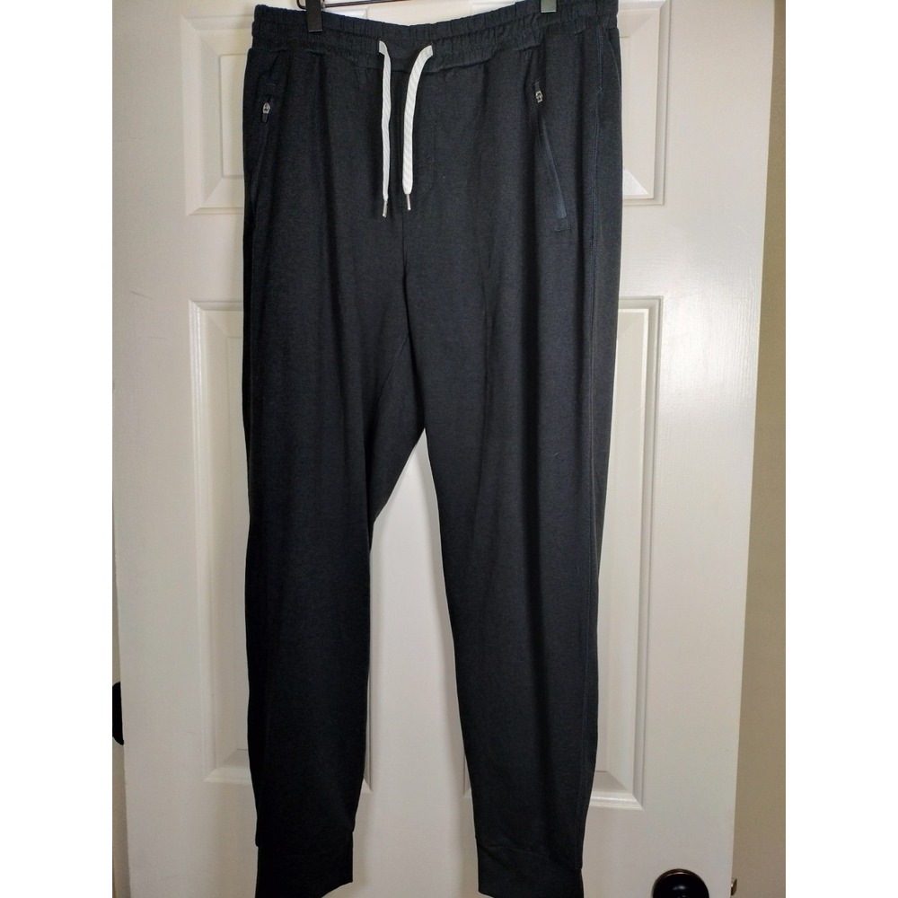 Vuori Meta Jogger Mens XL Black Performance Stretch Athletic Pants V436
